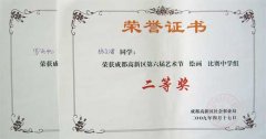 成都高新區第六屆藝術節繪畫比賽獲獎名單。